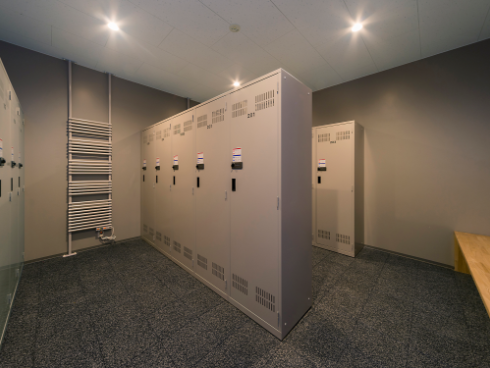 Ski locker for guests B1F